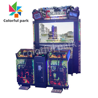 het de machinemuntstuk van de muntstukacceptor stelde in werking gestelde de arcadespelen van het spel euro Met de grond gelijk makende Onweer muntstuk voor verkoop in werking