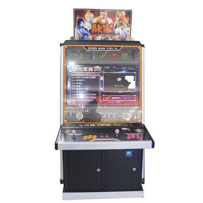 32 het Muntstuk Op Arcade Machines, Koning Of Fighters Arcade Cabinet van de duimvertoning