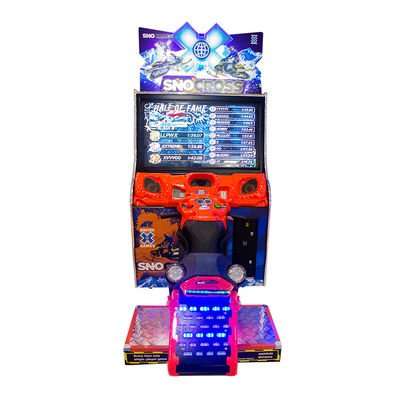 Muntstukop SNO stelde het Dwars van de de motiesimulator van Sneeuwmoto drijfmuntstuk van het de arcadespel Arcade Machines in werking
