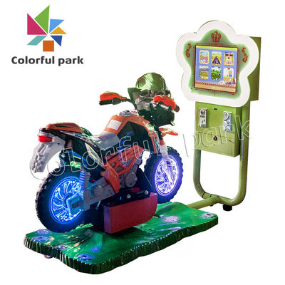 Ritten van super In werking gestelde het Rennen van Arcade Machine Interactive Video Game van het Motorfietsjonge geitje de Muntstuk Kinderen