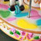 6 de Carrousel van het spelersPretpark berijdt Muntstuk In werking gestelde Jonge geitjes Arcade Game Machine