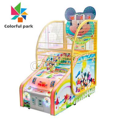 Mickey Mouse Kid Arcade Machine, 80W Mini Basketball Arcade Machine