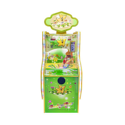 Het GELUKKIGE Muntstuk van het STER binnenvermaak stelde Arcade Machines-het kaartjesafkoop Muntstuk In werking gesteld Arcade Machines van het vaardigheidsspel in werking