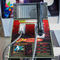 Originele Tijdcrisis 5 die het Videomuntstuk van de Kanonsimulator schieten stelde de machines van het arcadespel voor arcadecentrum in werking
