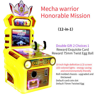 19 inch kindermuntenapparaat met de arcade-spelmachine 