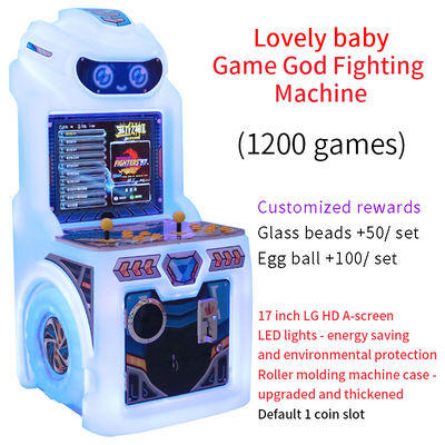 Nieuw type indoor elektronische spelletjes Entertainment Kinderen munt-aangedreven spelmachine