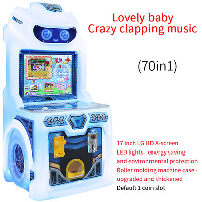 17-inch twee-speler munt-aangedreven vechtspelconsole met knop-klik spelmachine