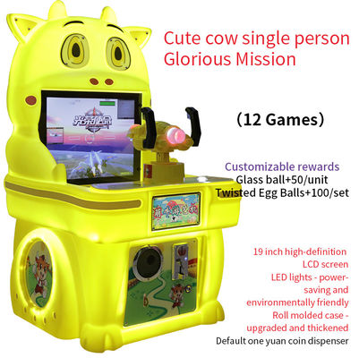 Cabinet Arcade Machine-Munt-Bediende Single-Player Glorious Mission Shooting Game
