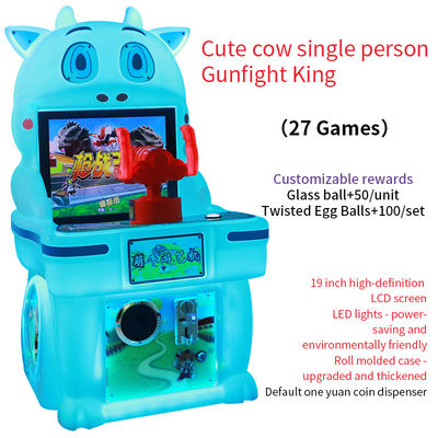 Arcade Coin Games Machine Kinderen Single Gunfight King Machine 19 inch