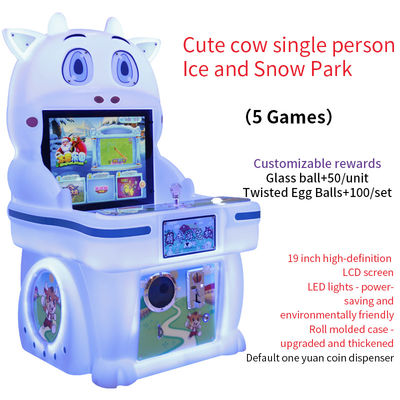Rocker Game Station LBE VR Gaming met Motion Simulators Ice And Snow Park Machine