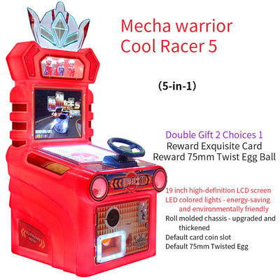 19 inch met munten bediende arcade-spelmachine voor kinderen 220V