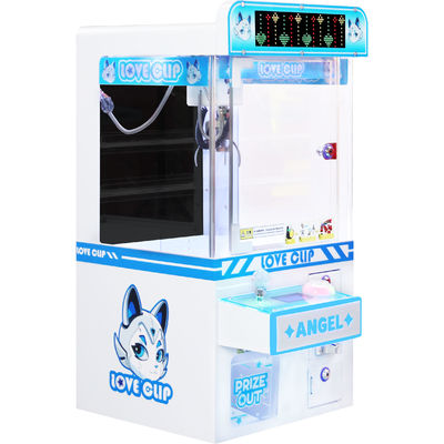 LED Mini Claw Machine Plush Toy Crane Factory Direct Sale - Blue Hardware Claw Machine