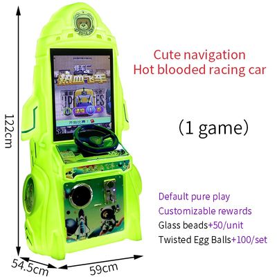 Nieuwe fabrieksdirecte verkoop Kinder Racing Arcade Game Machine met munten