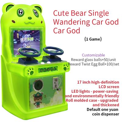 Kinderspel Fabriek Munt-geactiveerde Twee-speler Racegame Machine Arcade Machine