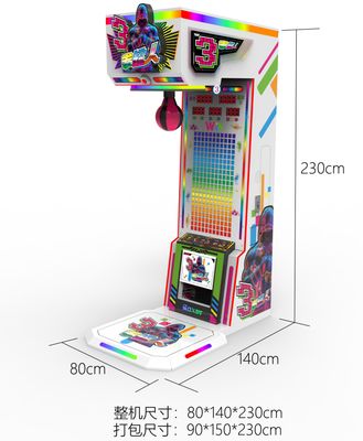 Grote bestseller met munten boxing arcade game punching de machine