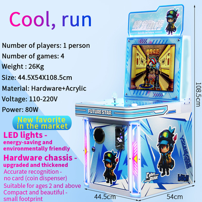 Kinderspeelplaats Fun Joystick Interactieve Family Arcade Game Machine