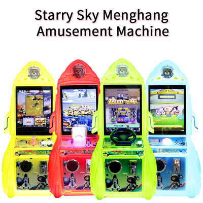 Kinderspeelhal Kraanmachine met Munten, Knopmachine